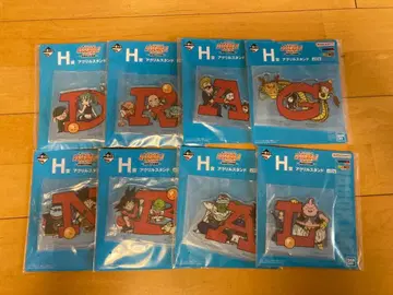 드래곤볼 제일복권 어셈블 컬렉션 아크릴 스탠드 8개 세트