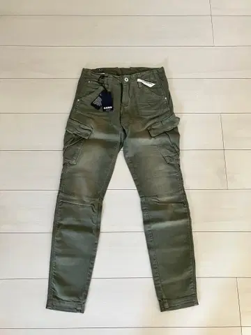 지스타로우 여성용 스트레치 스키니 카고 팬츠 24 택 포함 새상품