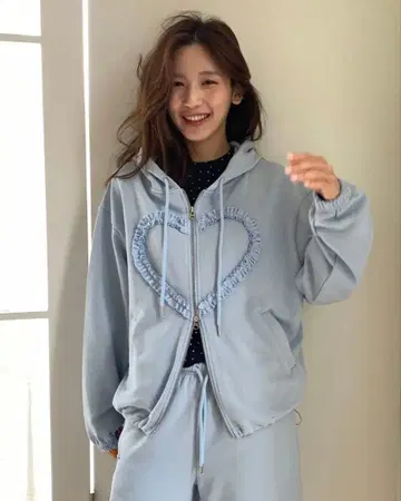 [ 완판템 ] funfromfun frill heart foodie