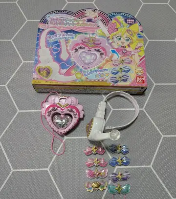 너와 아이돌 프리큐어 아이돌 하트 브로치 & 아이돌 하트 인컴 세트