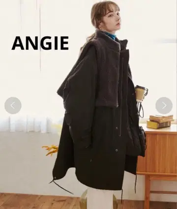 ANGIE 모즈 코트 ( 보아 베스트 포함 )