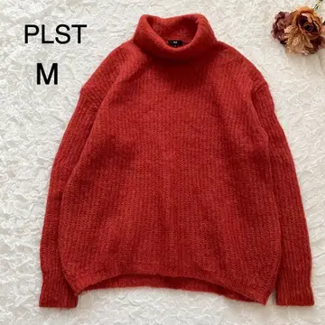 새상품급 PLST 플라스테 2023AW 알파카 블렌드 터틀넥 스웨터