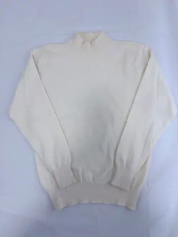 viaserica 100% 캐시미어 터틀넥 스웨터 아이보리