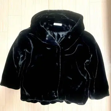 새상품급 SPIRALGIRL 스파이럴걸 보아 자켓 블랙