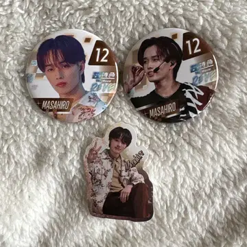 초특급 the movie RE:VE 캔뱃지 스티커 마사히로