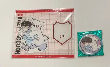 CR OW 부문 아크릴 스탠드 캔뱃지 LIP