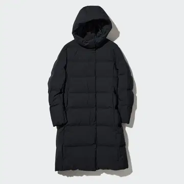 UNIQLO 심리스 다운 롱 코트