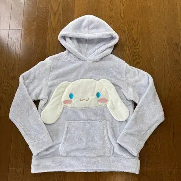 산리오 시나몬 롤 귀 달린 플리스 룸웨어