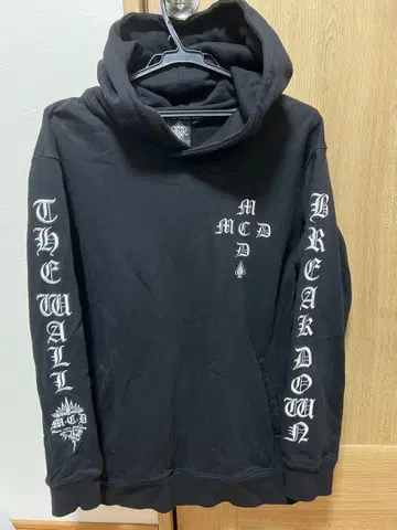 MCD 후드티 남성용 L 사이즈 자수