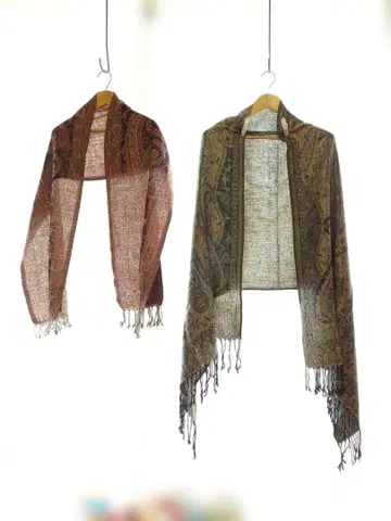 대소 스톨 숄 2세트