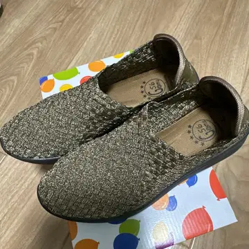 밴딩 브라운 뜨개질 디자인 L 사이즈