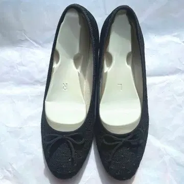 steppi 발레 슈즈 23.5cm 블랙 도트