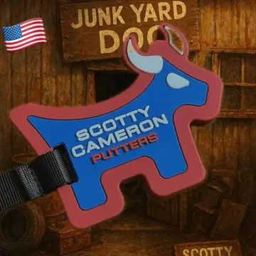 Scotty Cameron Junk Yard Dog 퍼터 커버 리쉬