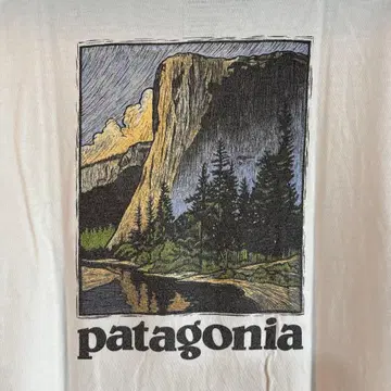 Patagonia 파타고니아 T셔츠 요시다 히로시 엘 캐피탄 size L