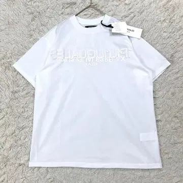 새상품 우노피우노우과레토레 릴랙스 실켓 T셔츠 M 화이트