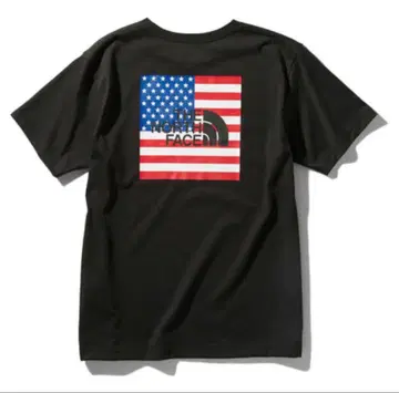THE NORTH FACE 미국 국기 티셔츠