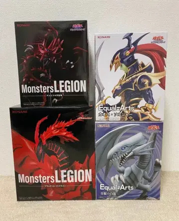 유희왕 피규어 묶음 판매 4개 세트