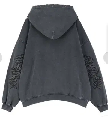 SupplierR 다크 그레이 후드티