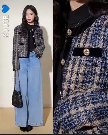 KOUSE [ 미사용 새상품*택 포함 ] 트위드 자켓