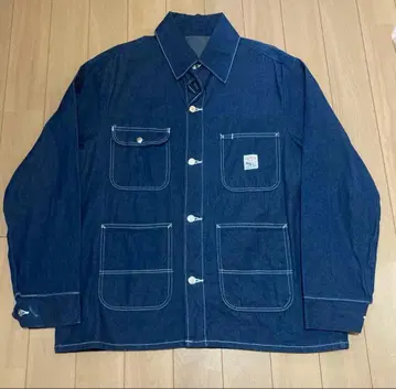 [ 데드 ] 90's pointer 데님 커버올 사이즈 44 XL