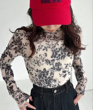 모듬 시어 탑/베이지