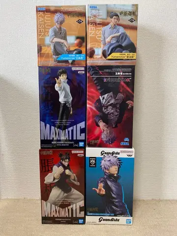 주술회전 피규어 묶음 판매 6개 세트