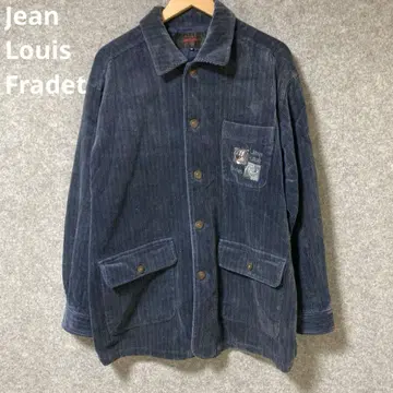 Jean Louis Fradet 코듀로이 커버올 피글렛 자수