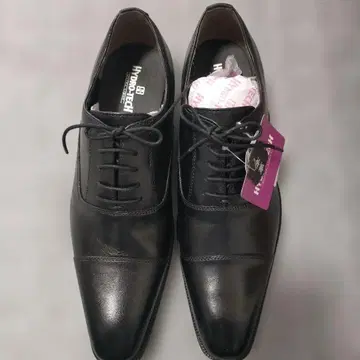 [ 미사용 새상품 ] HYDRO-TECH 가죽 드레스 신발 블랙 26.5