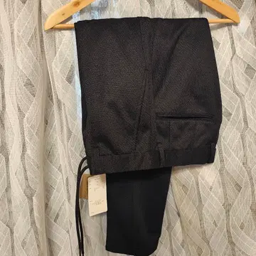 아오키 AOKI 프리미엄 파자마 수트 슬랙스 네이비 직조 무늬 S