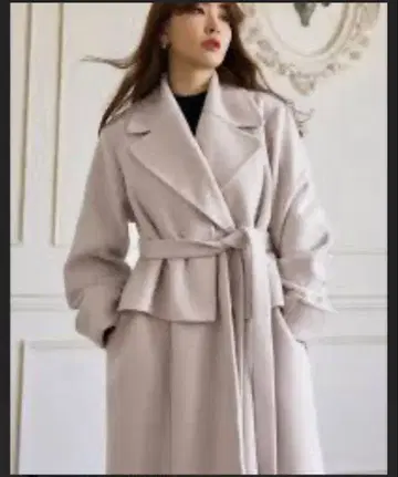 하립투 capucines long river coat
