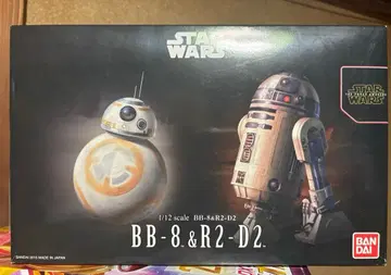 스타 워즈 STAR WARS 반다이 BB8&R2D2 프라모델 새상품