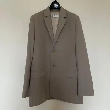 ZARA 모브 핑크 테일러드 자켓 M