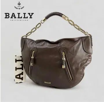 BALLY 다크 브라운 숄더백
