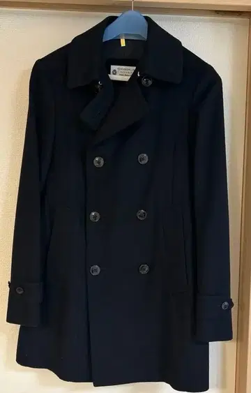 TOMORROW LAND 캐시미어 30% 더블 피코트