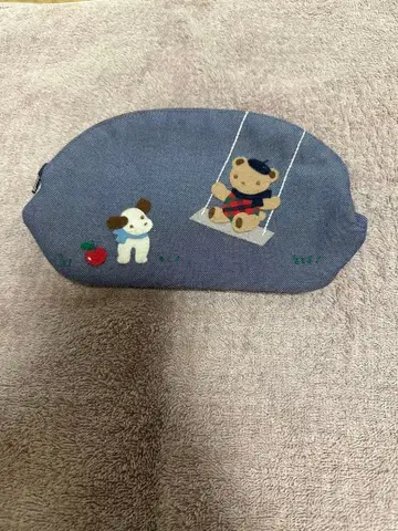 familiar 데님 파우치