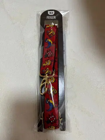 페이 하이 숄더 스트랩 빨간색