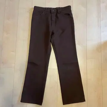 Wrangler 다크 브라운 런처 팬츠
