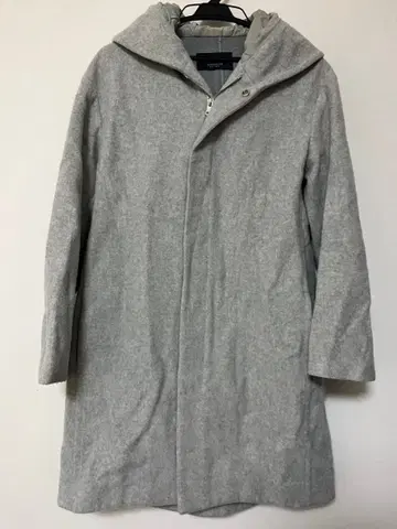 TOMORROWLAND 후드 부착 코트 그레이