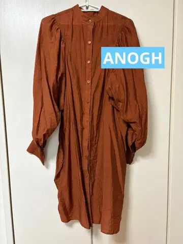 ANOGH 셔츠 원피스