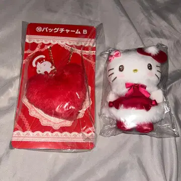 산리오 헬로키티 당첨 복권 마스코트 백참