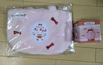 헬로키티 제일복권 토트백 소품함