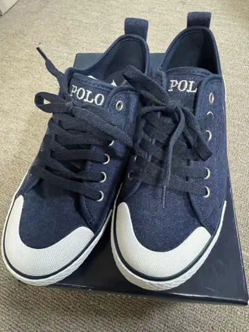 폴로 랄프로렌 네이비 스니커즈