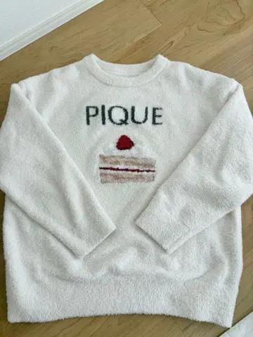 PIQUE 룸웨어 세트 케이크 패턴