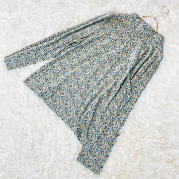 앨리스버리 긴팔 꽃무늬 상의 [ LL ] 일본제 면 빅 도쿄 스타일