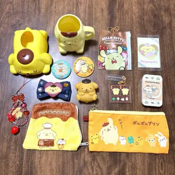 산리오 폼폼푸딩 굿즈