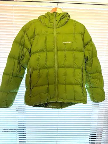 mont-bell 네쥬 다운 자켓 그린 XL 사이즈