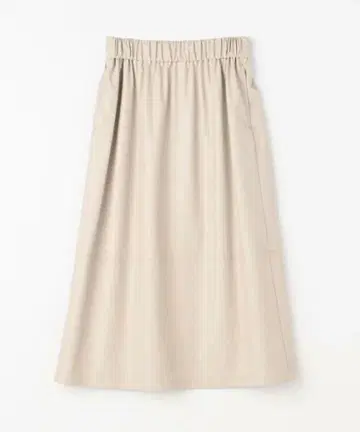 Ballsy 웨트 인조 가죽 허리 개더 스커트