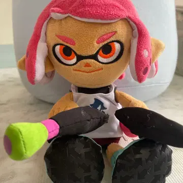 스플래툰 걸 봉제 인형