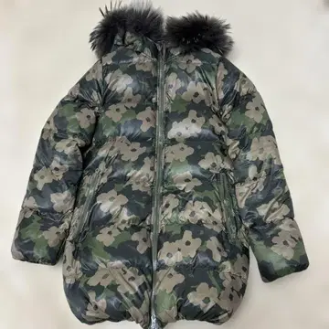 듀베티카 x 뮤베르 카모플라쥬 꽃무늬 다운 자켓 40 사이즈