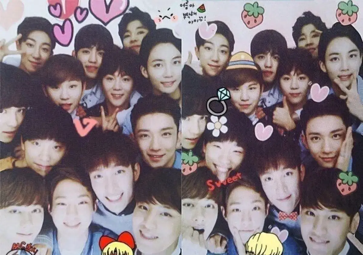 Seventeen unofficial goods random box